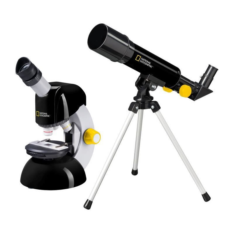 Children's telescope + microscope kit - National Geographic