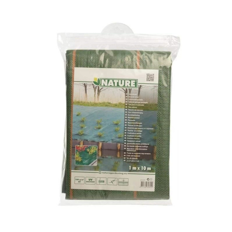 Landscaping canvas - green 90 gr / m² - 1x10m