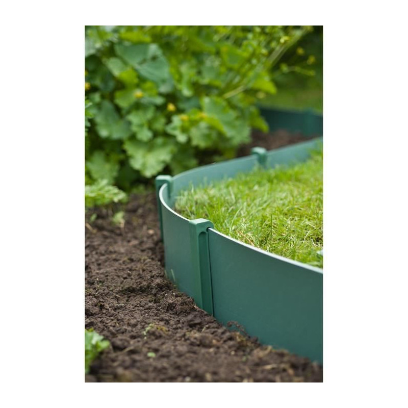 Nature sachet of 10 anchors for polypropylene garden border - H 26.7 x