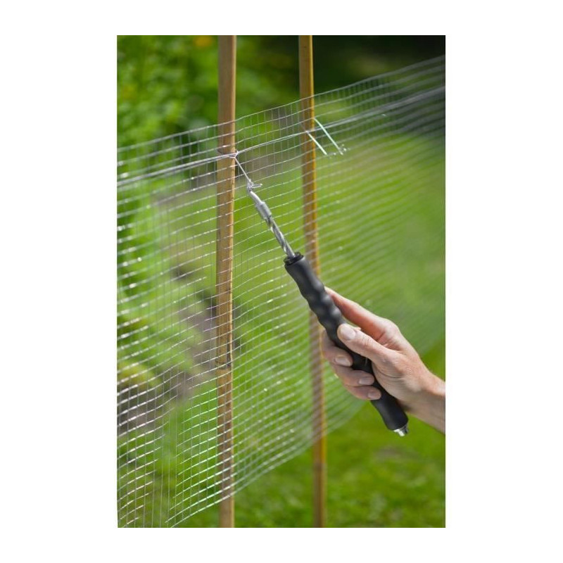 Nature twisted a wire - automatic, rubber handle - included 50x (L16 c
