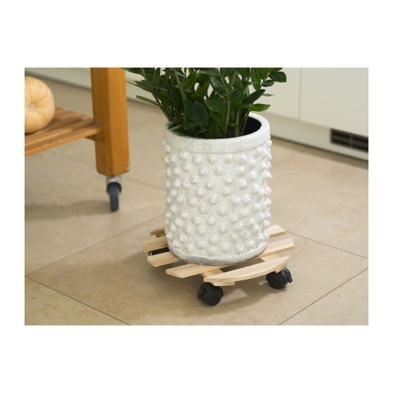 NATURE Roller table for plants - Fir - H7.4 x Ø35 cm