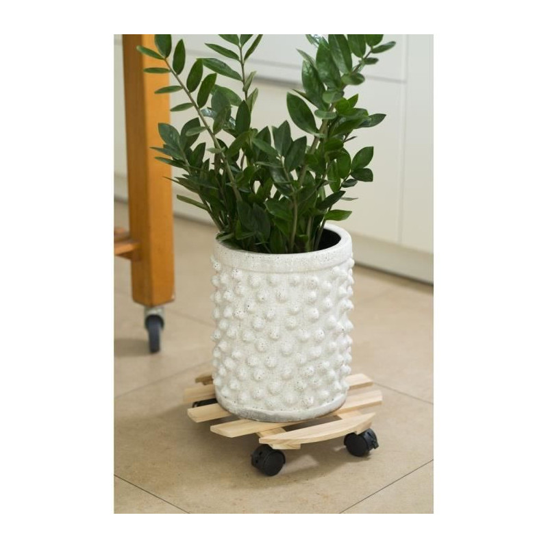 NATURE Roller table for plants - Fir - H7.4 x Ø35 cm