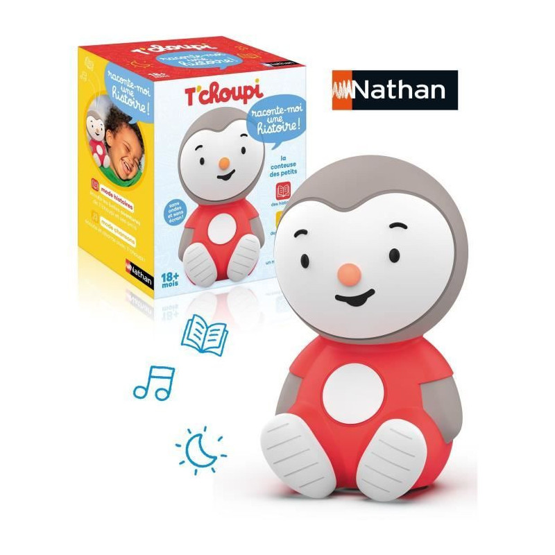 Interactive book - NATHAN - T'CHOUPI - TELL ME A STORY - Storyteller w