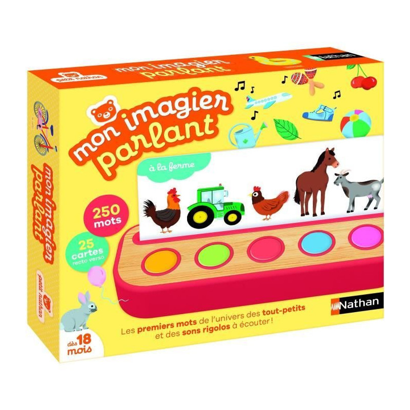 MY TALKING PICTURE BOOK - Learning game - NATHAN