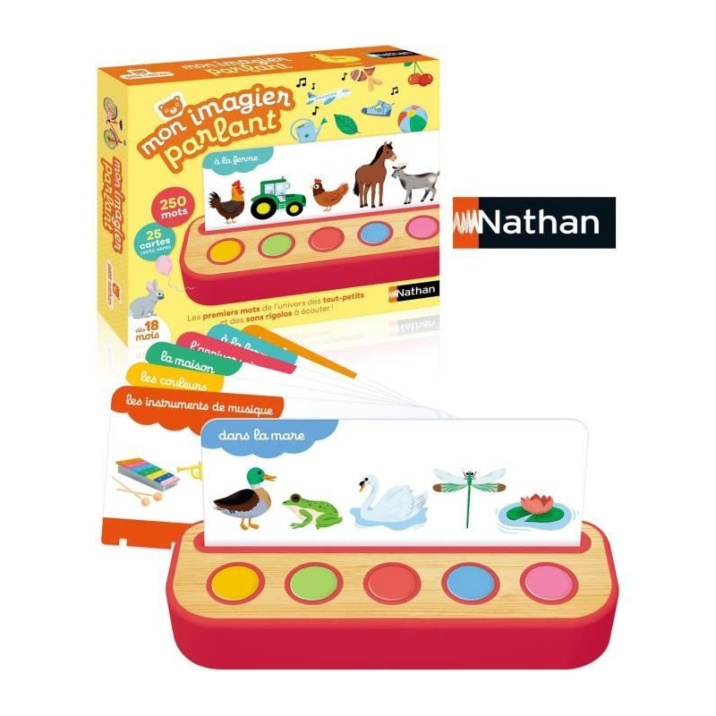 MY TALKING PICTURE BOOK - Learning game - NATHAN