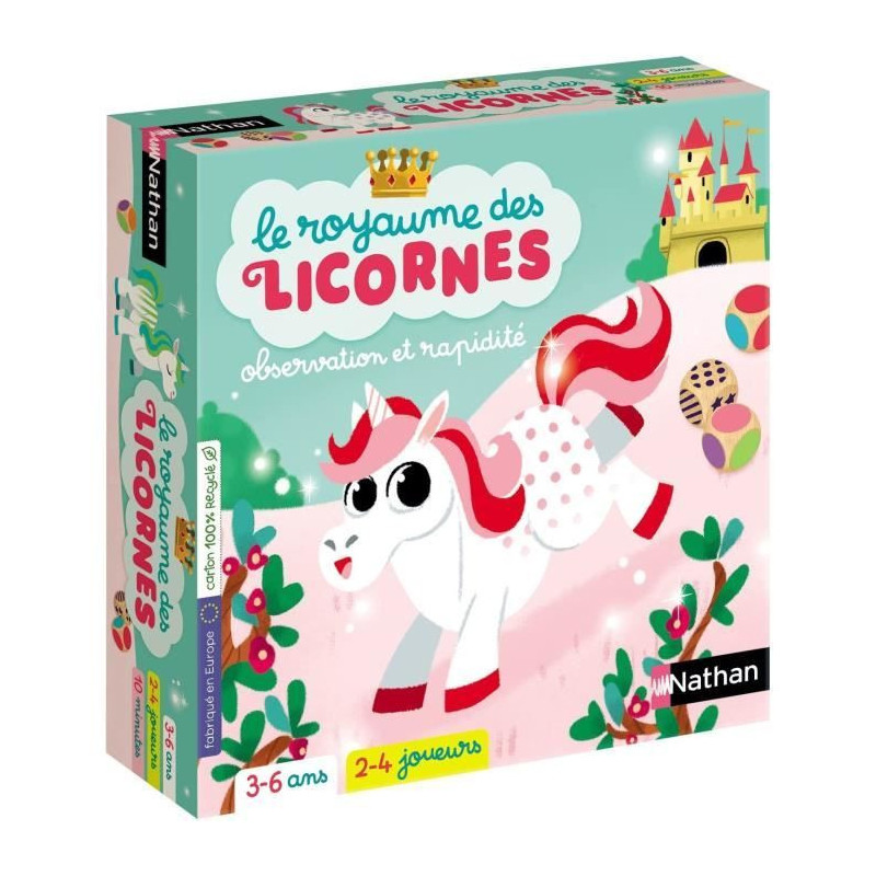 The Kingdom of Unicorns - Family and Children's Board Games - From 3 t