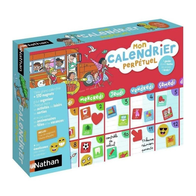 NATHAN - My Perpetual Magnetic Calendar