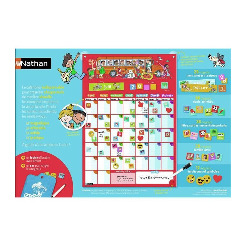 NATHAN - My Perpetual Magnetic Calendar