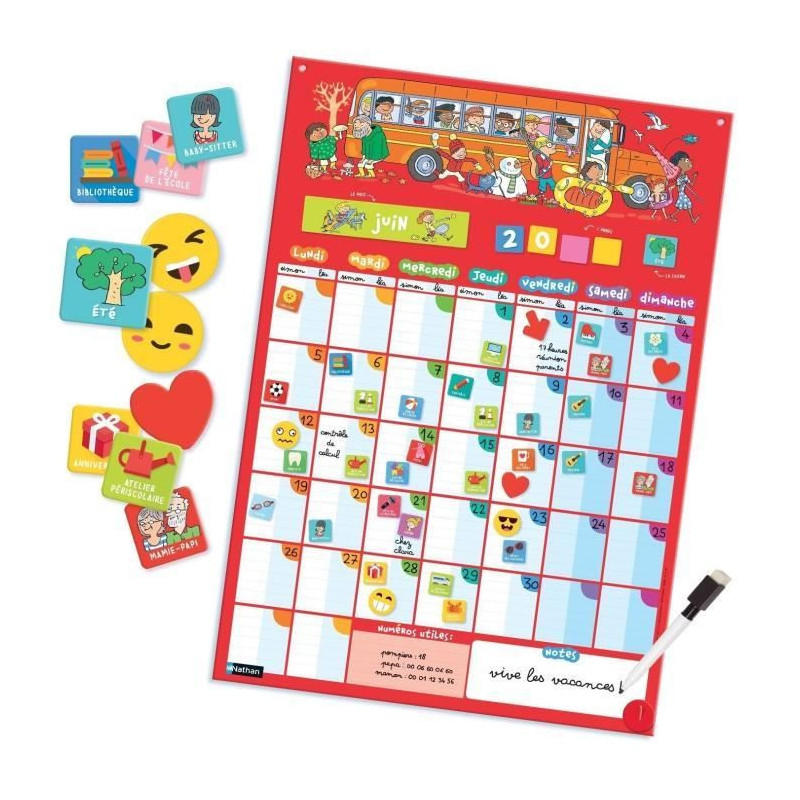 NATHAN - My Perpetual Magnetic Calendar
