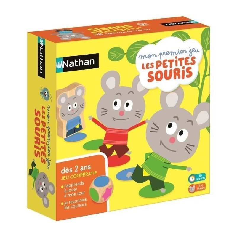 NATHAN - My First Game Little Mouse - Board Game