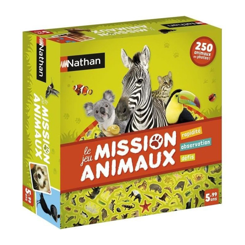 NATHAN - Mission Animals - Board Game