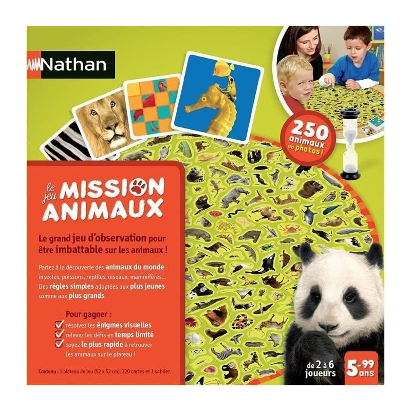 NATHAN - Mission Animals - Board Game