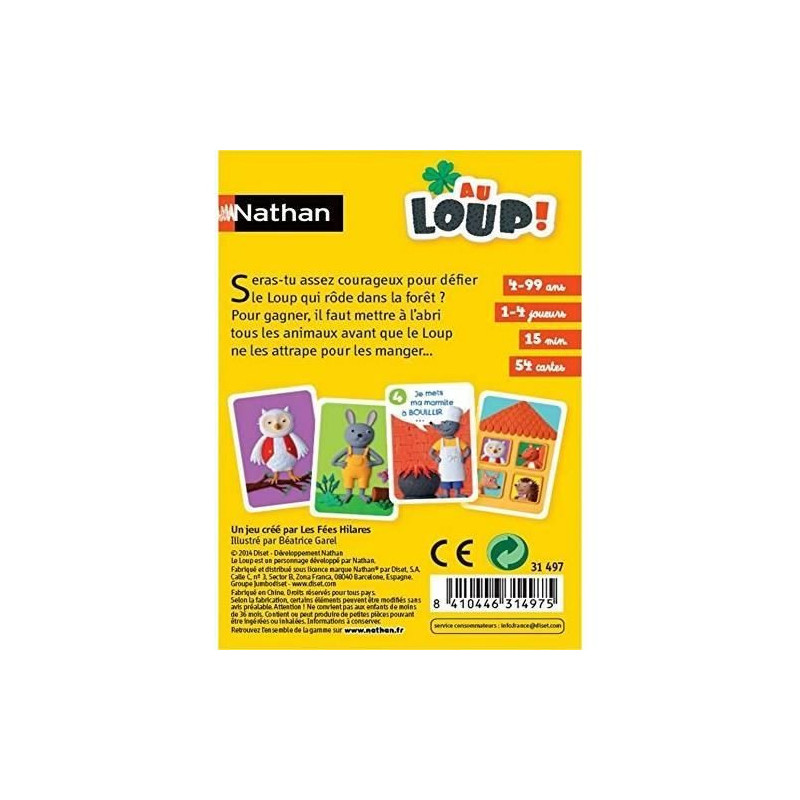 NATHAN - Au Loup - Card Game