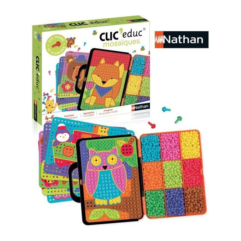 NATHAN Clic'Educ - Mosaiques
