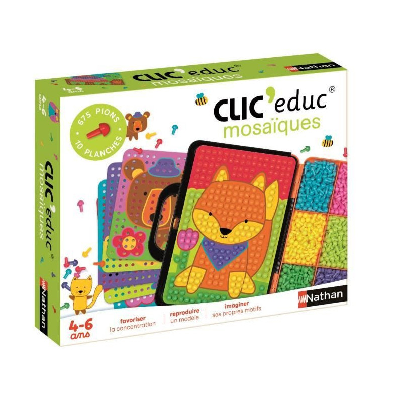 NATHAN Clic'Educ - Mosaiques