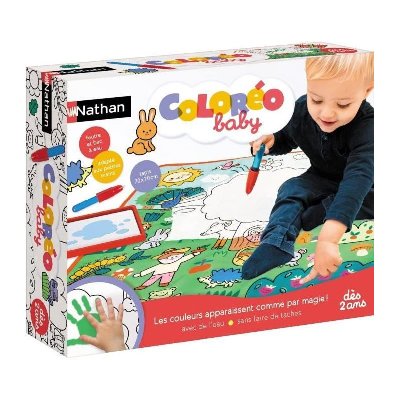 Creative activity - NATHAN - Coloréo Baby - Coloring with water, suit