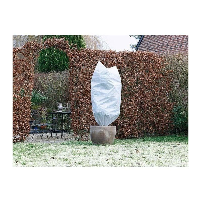 NATURE Pack of 2 winter cover 50 g / m² - Ø 75 cm x 1,50 m - White