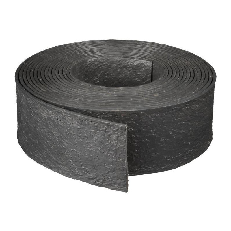 Nature Garden edging 0.12x12 m 5 mm black 446388
