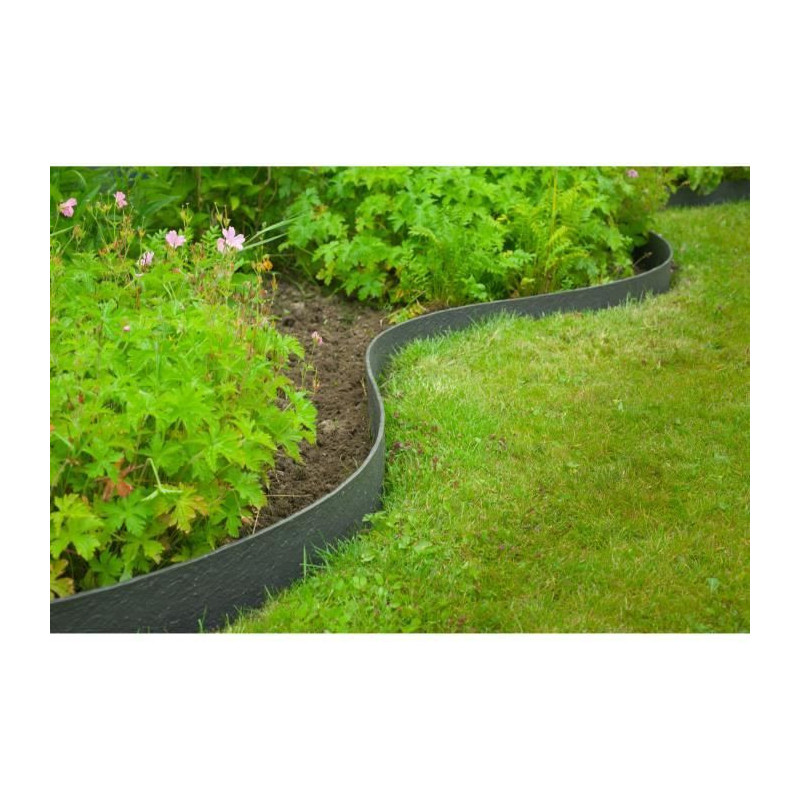 Nature Garden edging 0.12x12 m 5 mm black 446388