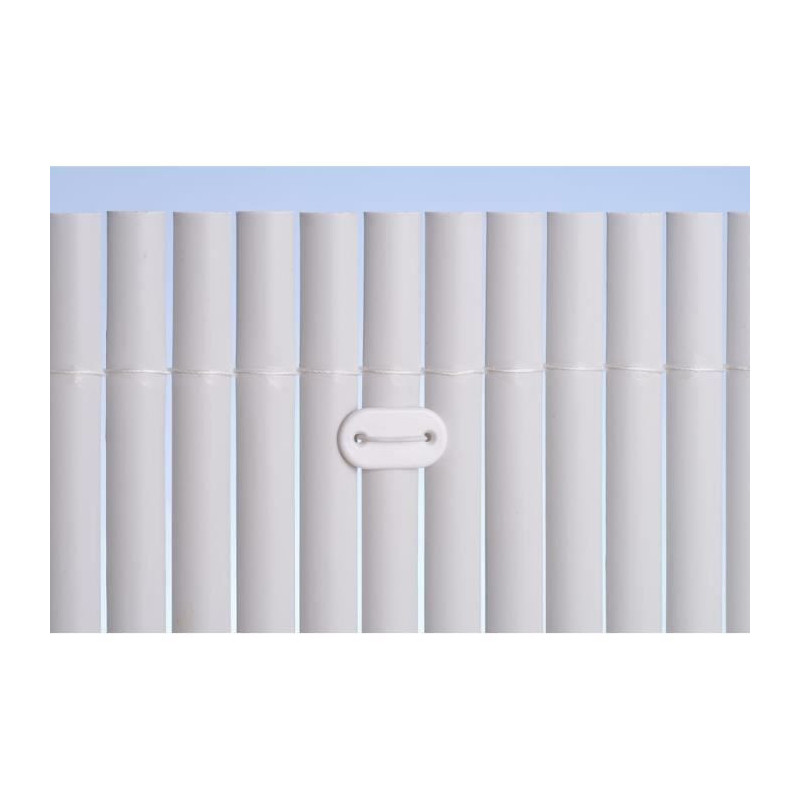NATURE Set of 26 mesh fasteners - Plastic screens and channels - White