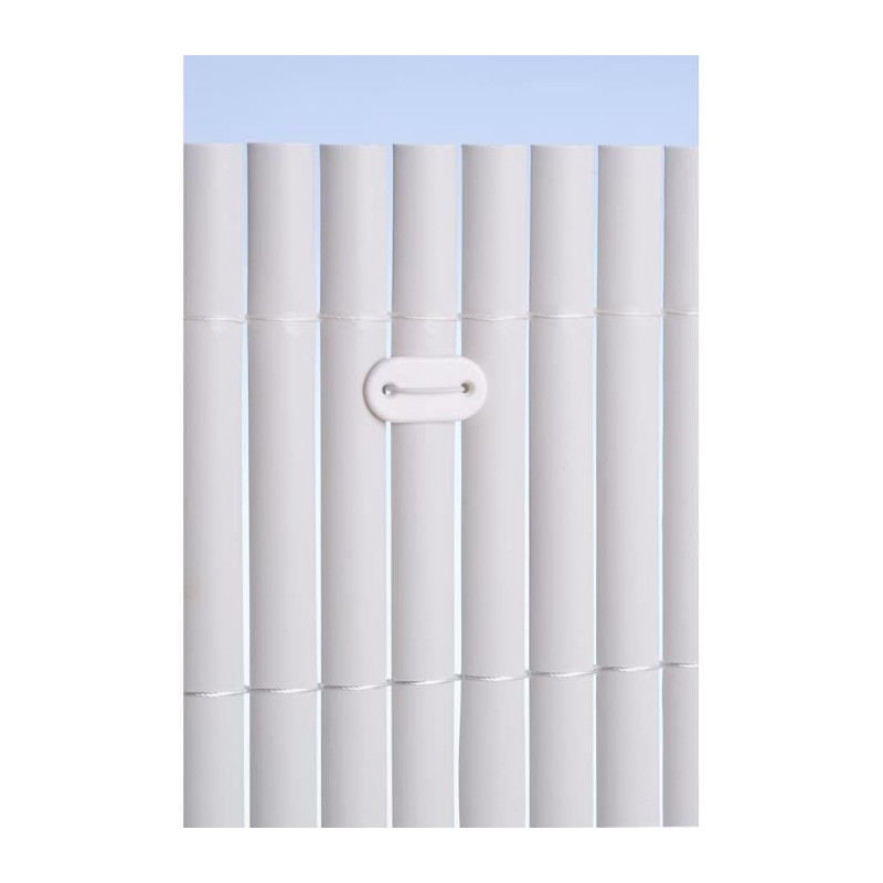 NATURE Set of 26 mesh fasteners - Plastic screens and channels - White