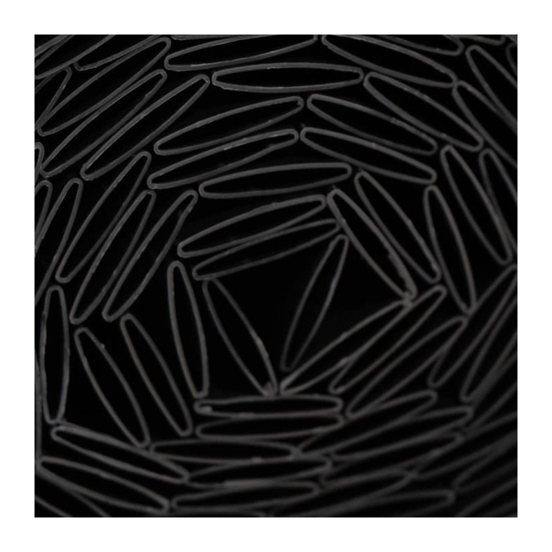 Double-sided PVC reed screen - NATURE - 1 x 3 m - 1600 g/m² - Blackou