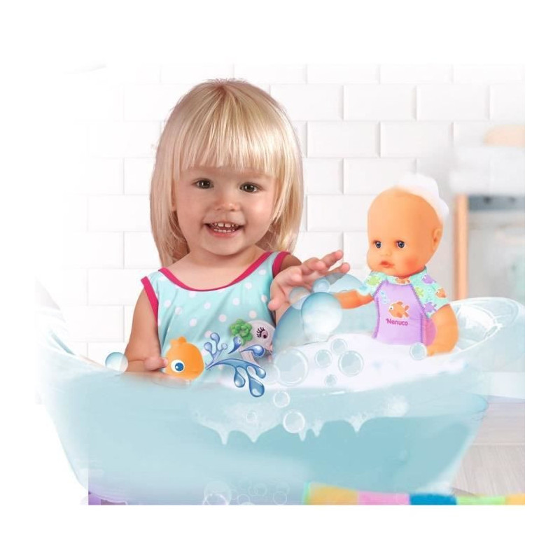 Baby doll and her fish - GPTOYS - NENUCO - My first bath - NFN88 - 35