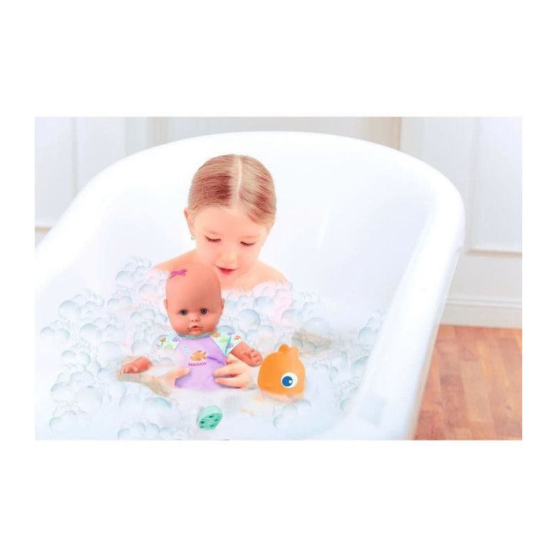 Baby doll and her fish - GPTOYS - NENUCO - My first bath - NFN88 - 35