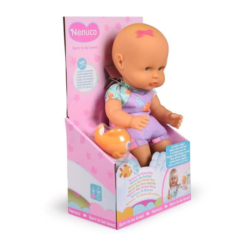 Baby doll and her fish - GPTOYS - NENUCO - My first bath - NFN88 - 35