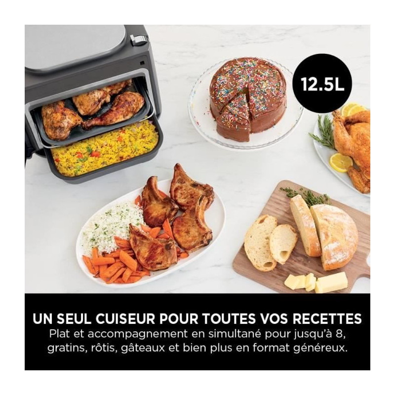 Combi Multicooker, Oven and Oil-Free Fryer - NINJA - SFP700EU - 12-in-