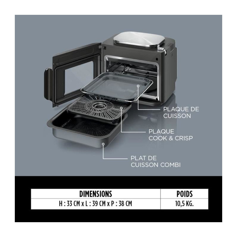 Combi Multicooker, Oven and Oil-Free Fryer - NINJA - SFP700EU - 12-in-