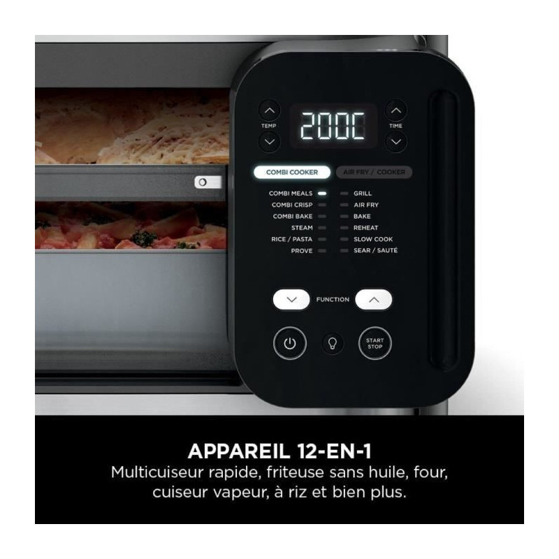 Combi Multicooker, Oven and Oil-Free Fryer - NINJA - SFP700EU - 12-in-