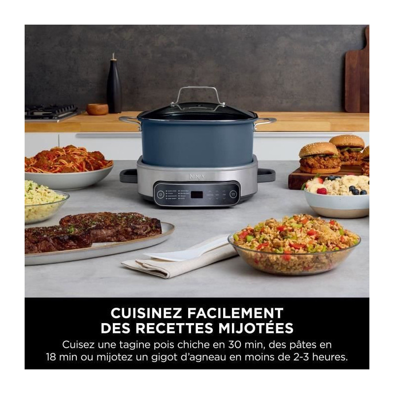 NINJA Slow Cooker - PossibleCooker Foodi MC1101EU - 6L Capacity - Up t