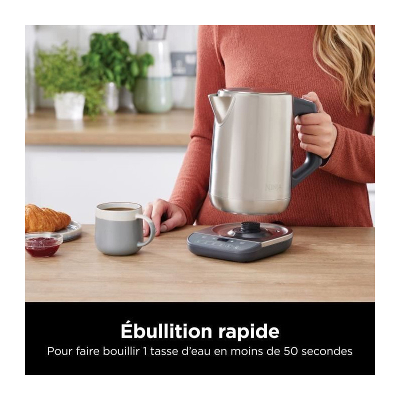 Kettle - NINJA - KT201EU - 3000 W - 1.7 L - Adjustable temperature - S