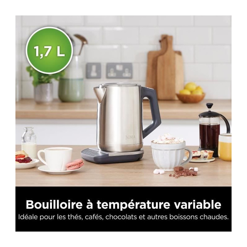 Kettle - NINJA - KT201EU - 3000 W - 1.7 L - Adjustable temperature - S