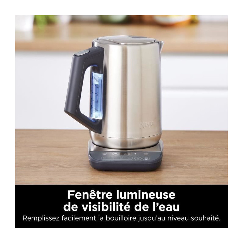 Kettle - NINJA - KT201EU - 3000 W - 1.7 L - Adjustable temperature - S