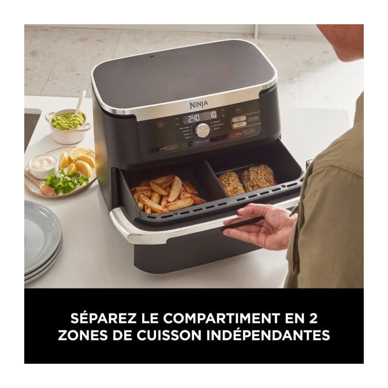 Oil-free fryer - NINJA - AF500EU - Foodi Flex - 10.4 L - 32.7 x 49.6 x