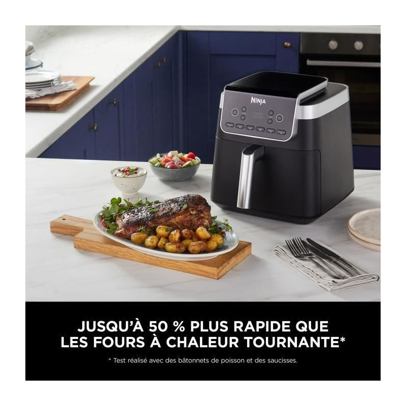 Deep Fryer - NINJA - Max AF180EU - 2000 W - Black - Variable Temperatu