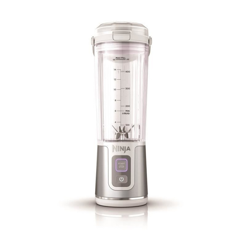 Ninja Blast Portable Blender - BC151EUWH - 530 ml bowl - 2h battery li