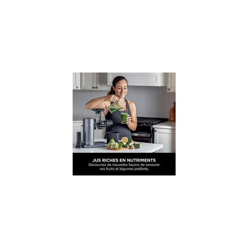 Juice Extractor - Ninja - JC151EU - 150W - 0.887L - Grey-black