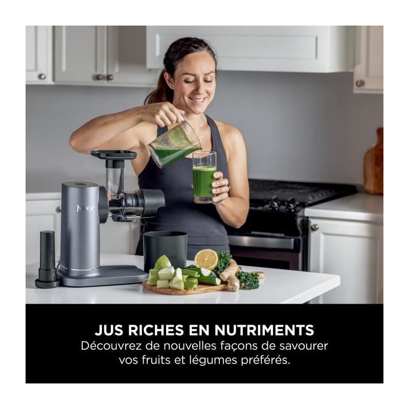 Juice Extractor - Ninja - JC151EU - 150W - 0.887L - Grey-black
