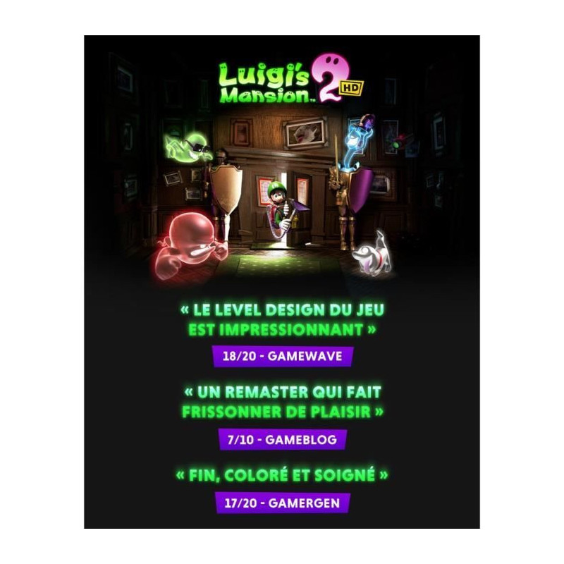 Luigi's Mansion 2 HD • Nintendo Switch Game