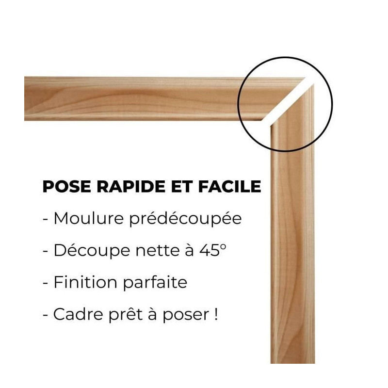 Moulded Frame - NORDLINGER PRO - 20 x 60 cm - 42 x 14 mm - FSC 100%