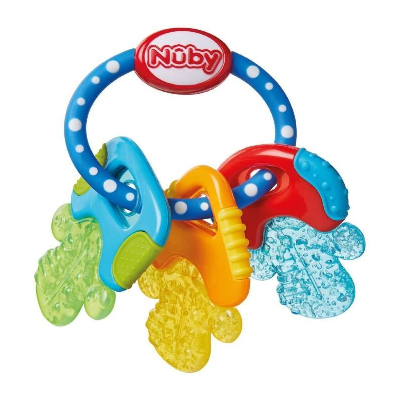 NUBY Teething ring Refrigeration keys 4m +