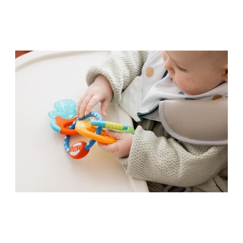 NUBY Teething ring Refrigeration keys 4m +
