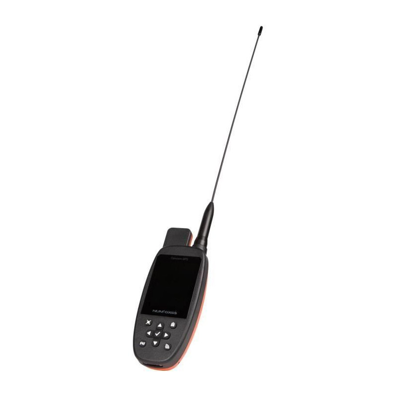 Complete GPS tracker set - NUM'AXES - CANICOM GPS 2 - Black / Orange