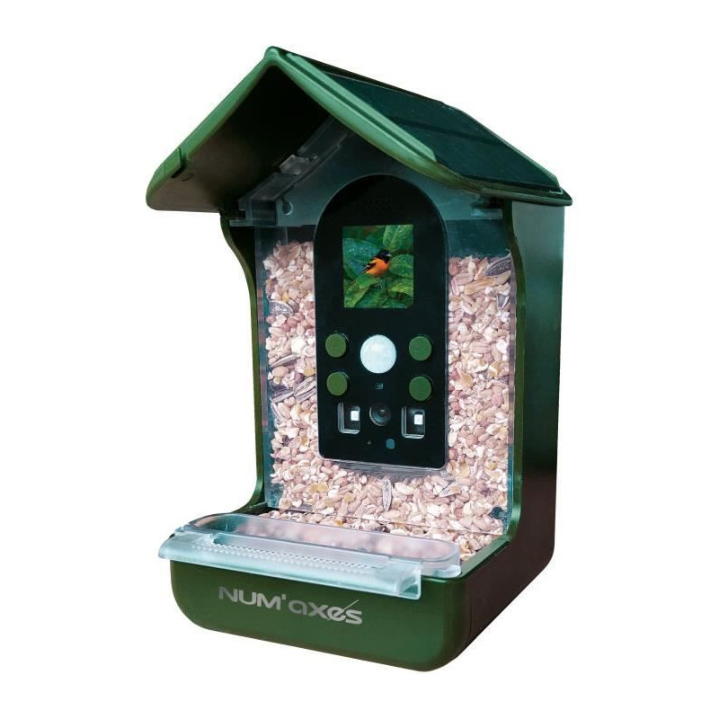 Bird feeder / waterer with integrated camera - NUM'AXES - CAM1074 - 12