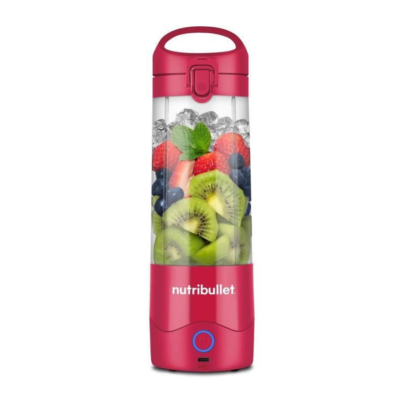 Portable blender - NutriBullet - NBP003MA - 70W - 0.475L - Magenta - 1