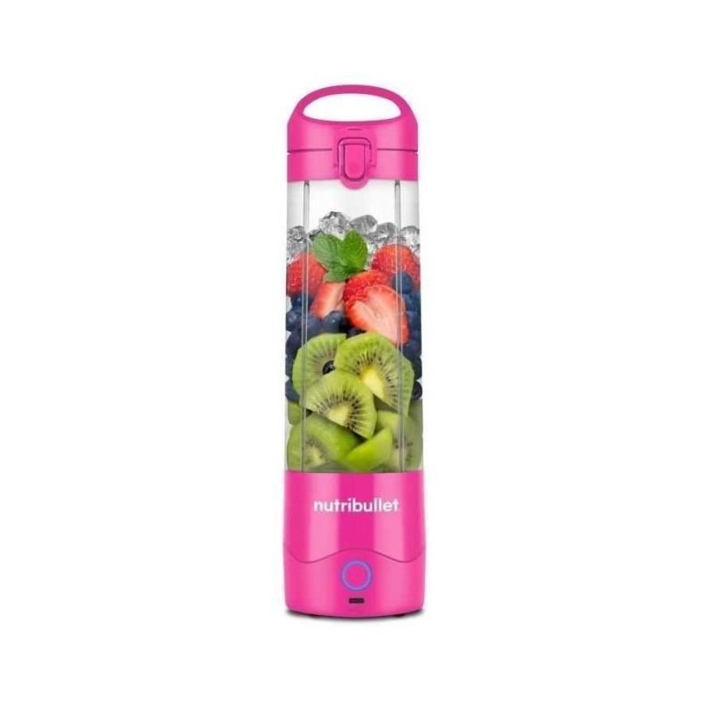 Portable blender - NutriBullet - NBP003MA - 70W - 0.475L - Pink - 1 bo