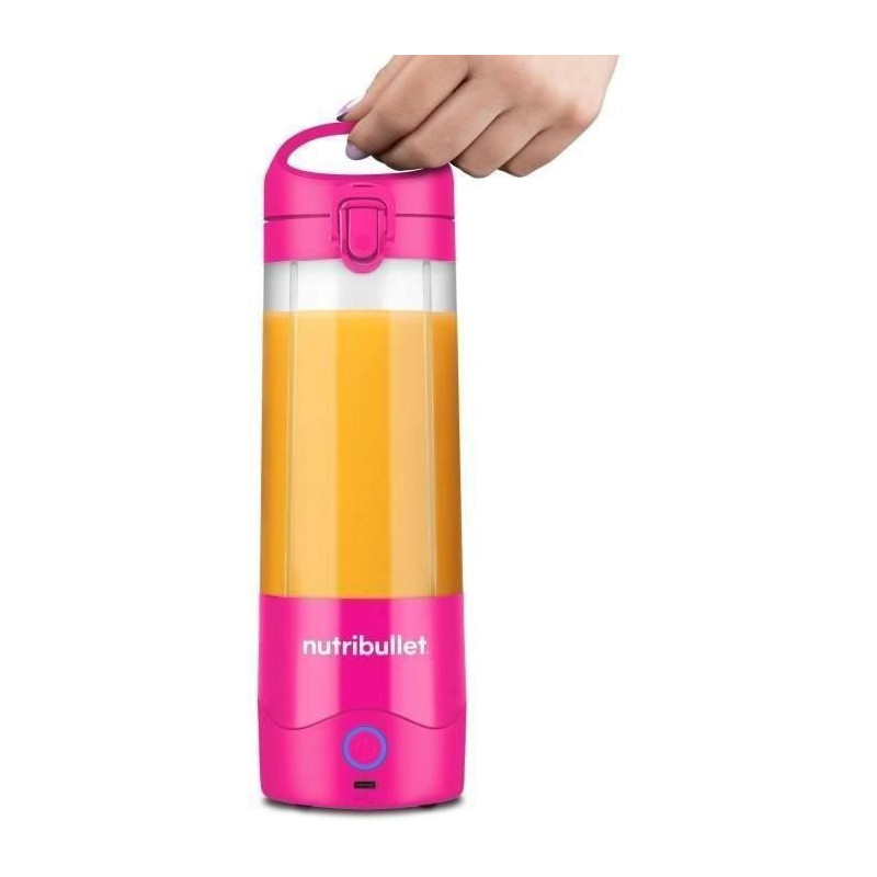 Portable blender - NutriBullet - NBP003MA - 70W - 0.475L - Pink - 1 bo